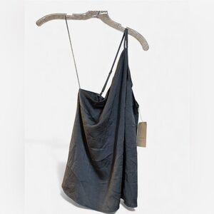 NWT A New Day Silky Gray Off the Shoulder Cami Size Xs